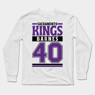 Sacramento Kings Barnes 40 Limited Edition Long Sleeve T-Shirt